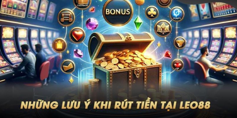 Rút tiền Leo88 Lưu ý quan trọng khi rút tiền Leo88